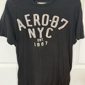 Aeropostale Black Aero-87 NYC T-Shirt